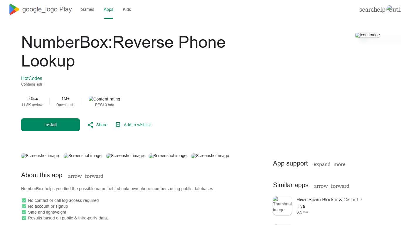 NumberBox:Reverse Phone Lookup - Apps on Google Play
